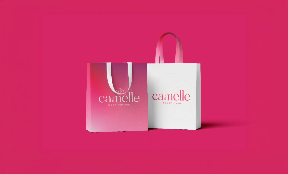 Camélle — Sacolas da boutique