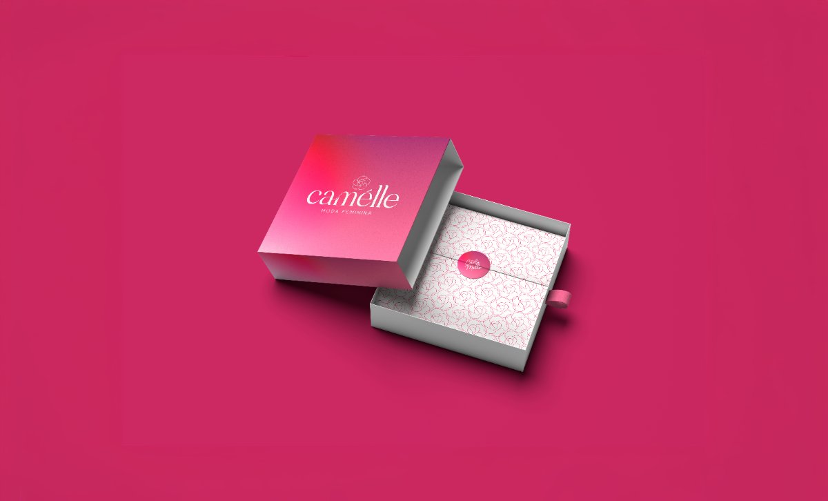Camélle — Embalagem premium
