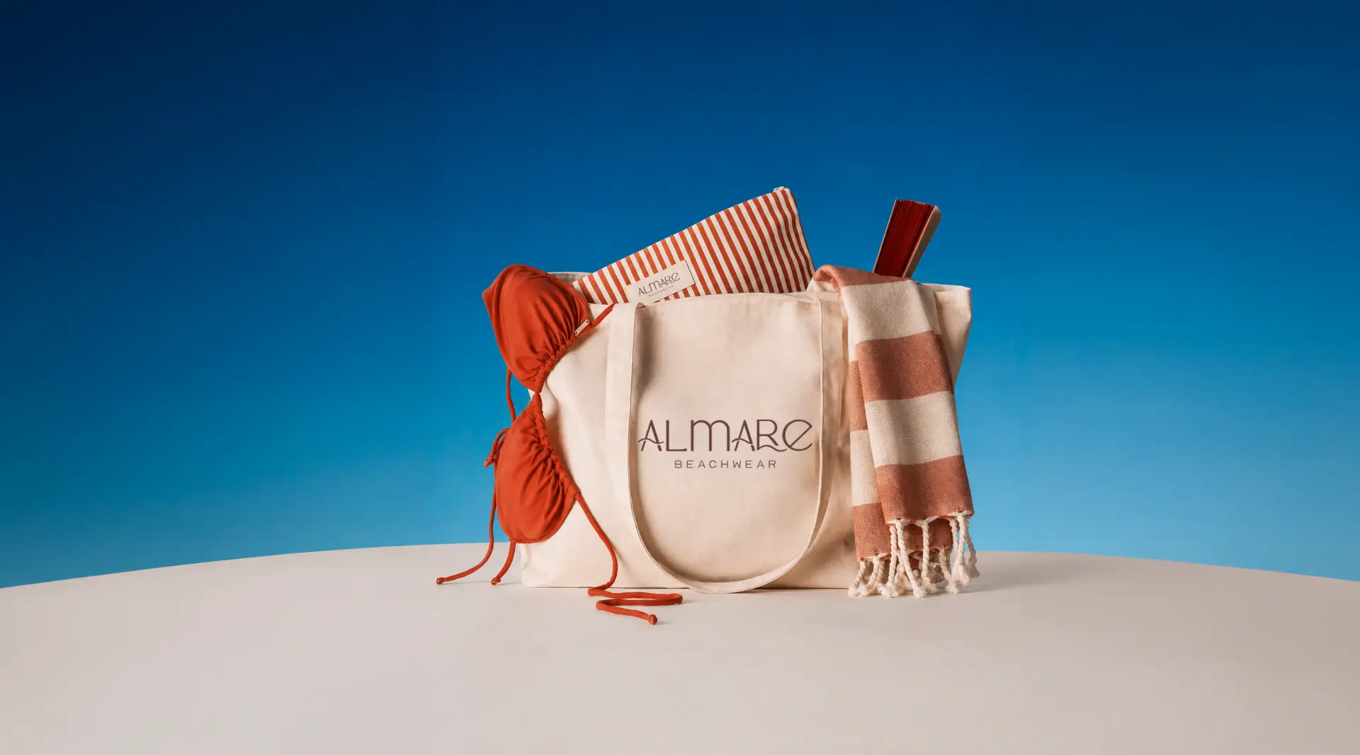 Ecobag e canga ALMARE Beachwear
